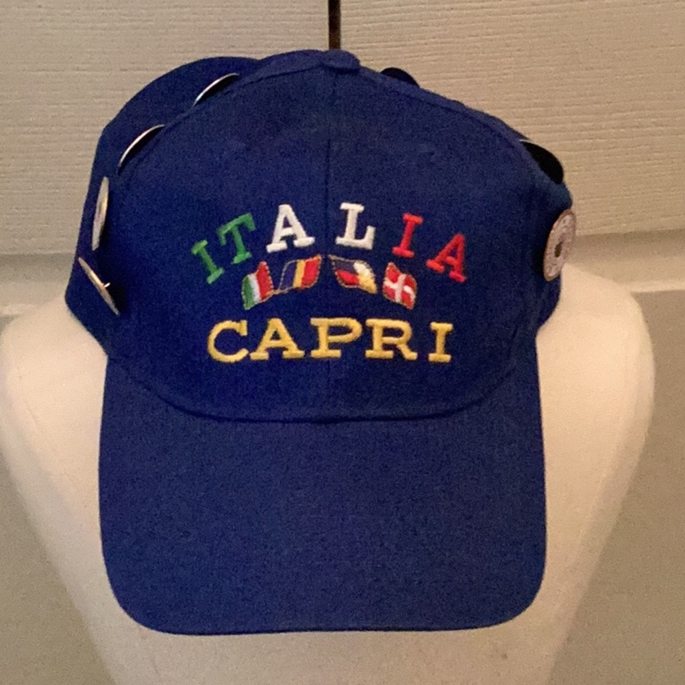 🧢NWT FUN To Wear “ Italia Capri Cap “🧢Brand New  Makes Perfect Gift 🧢